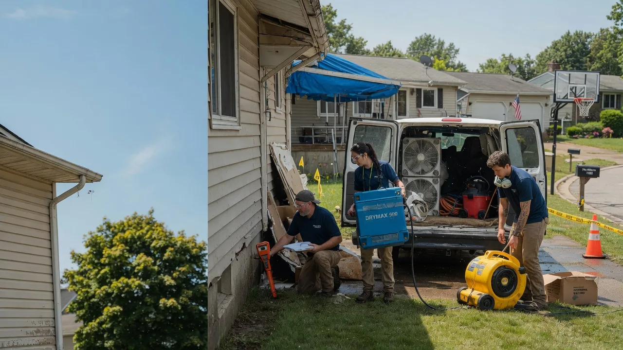 Ceiling Leak Cleanup in Mount Horeb, WI near me